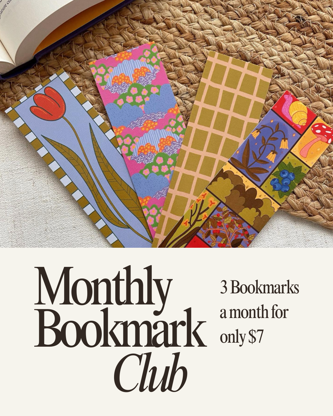 Monthly Bookmark Club
