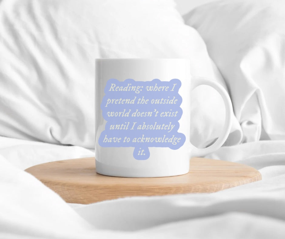 Bookish Gifts, Bookish Merch, Reading Mug, Perfect Gift for Book Lovers, Coffee Cup for Readers,