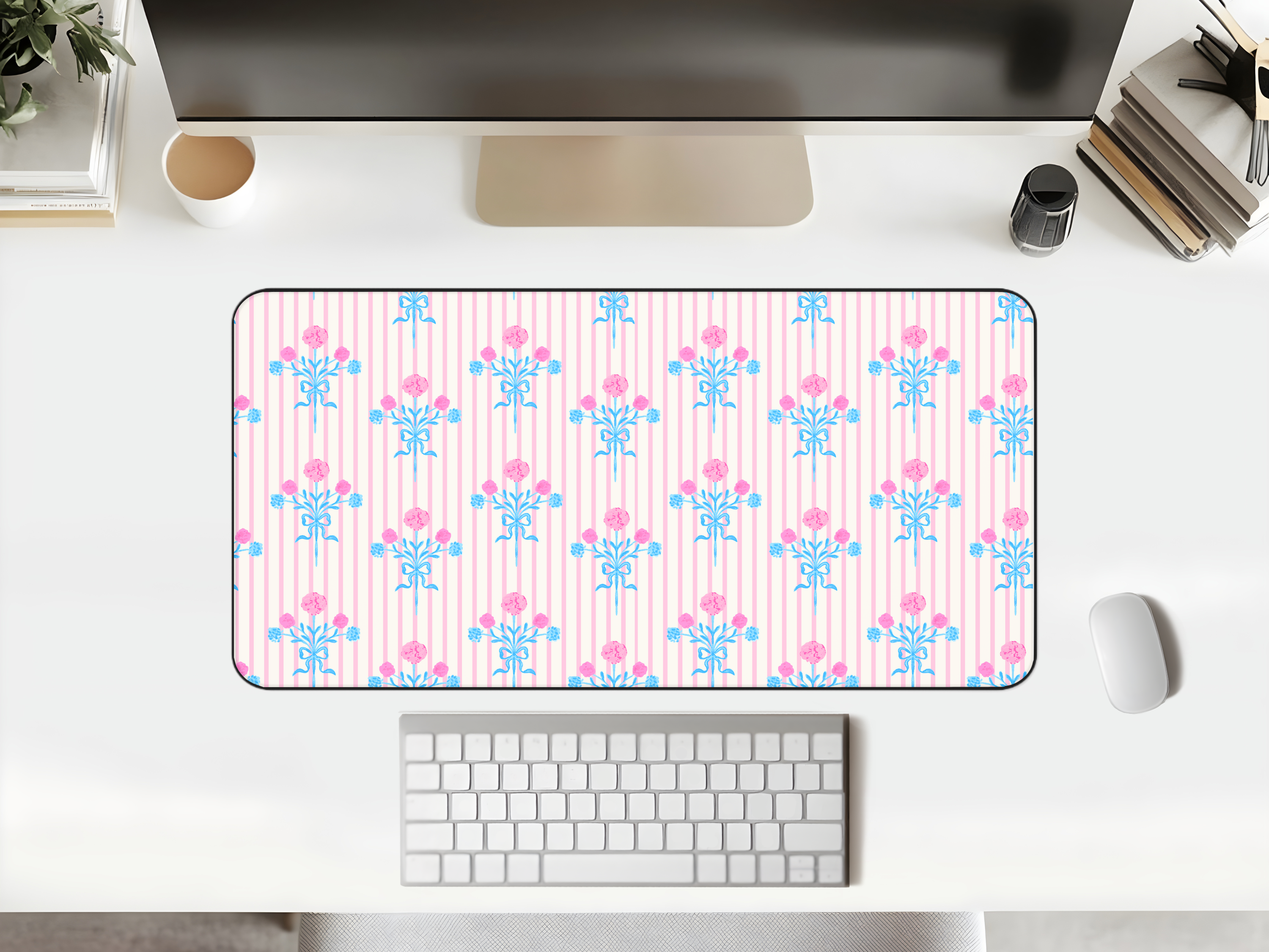Vintage Floral Desk Mat