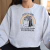 Girl Who Brings Books Everywhere Sweatshirt