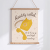 Reality Called So I Hung Up and Kept Reading 8x10" Hanging Poster