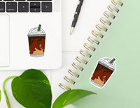 Coffee Sticker, Kindle Sticker, Cute Sticker, Waterproof Sticker