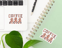 Coffee Sticker, Coffee Lover Gift, Waterproof Stickers, Cute Sticker, Coffee Stickers