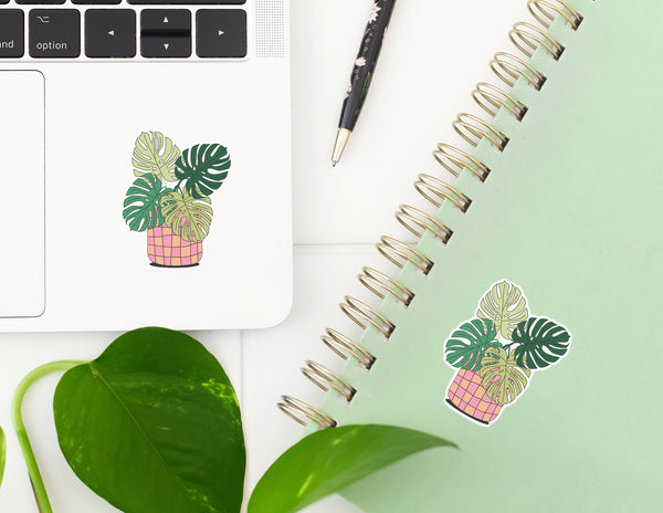 Kindle Sticker, Plant Stickers, Plant Lover Gifts, Aesthetic Stickers, Laptop Decals