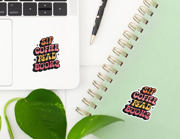 Kindle Stickers, Book Stickers, Coffee Stickers, Laptop Decals, Cute Stickers