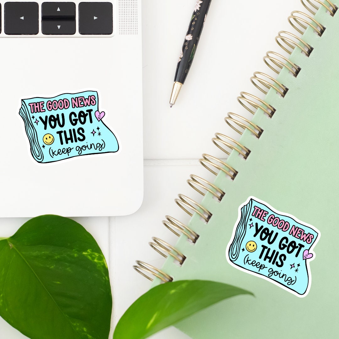 Mental Health Stickers, Cute Stickers, Laptop Decals, Aesthetic Stickers, Water Bottle Stickers