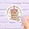 Coffee Sticker, Coffee Lover Gift, Waterproof Stickers, Cute Sticker, Coffee Stickers