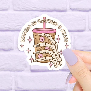 Coffee Sticker, Coffee Lover Gift, Waterproof Stickers, Cute Sticker, Coffee Stickers