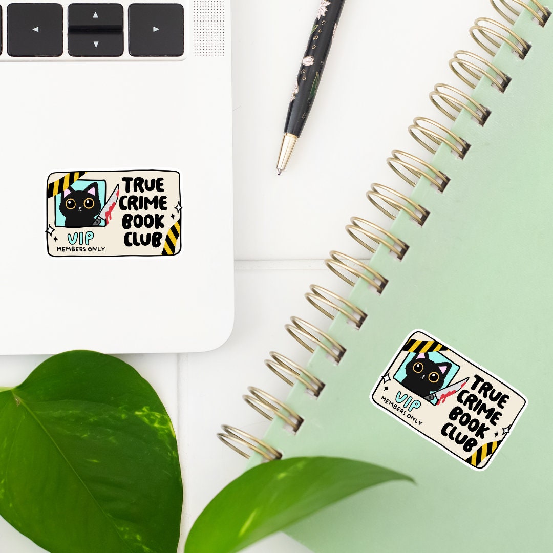 Kindle Stickers, True Crime, Laptop Decals, Cute Stickers