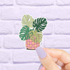 Kindle Sticker, Plant Stickers, Plant Lover Gifts, Aesthetic Stickers, Laptop Decals