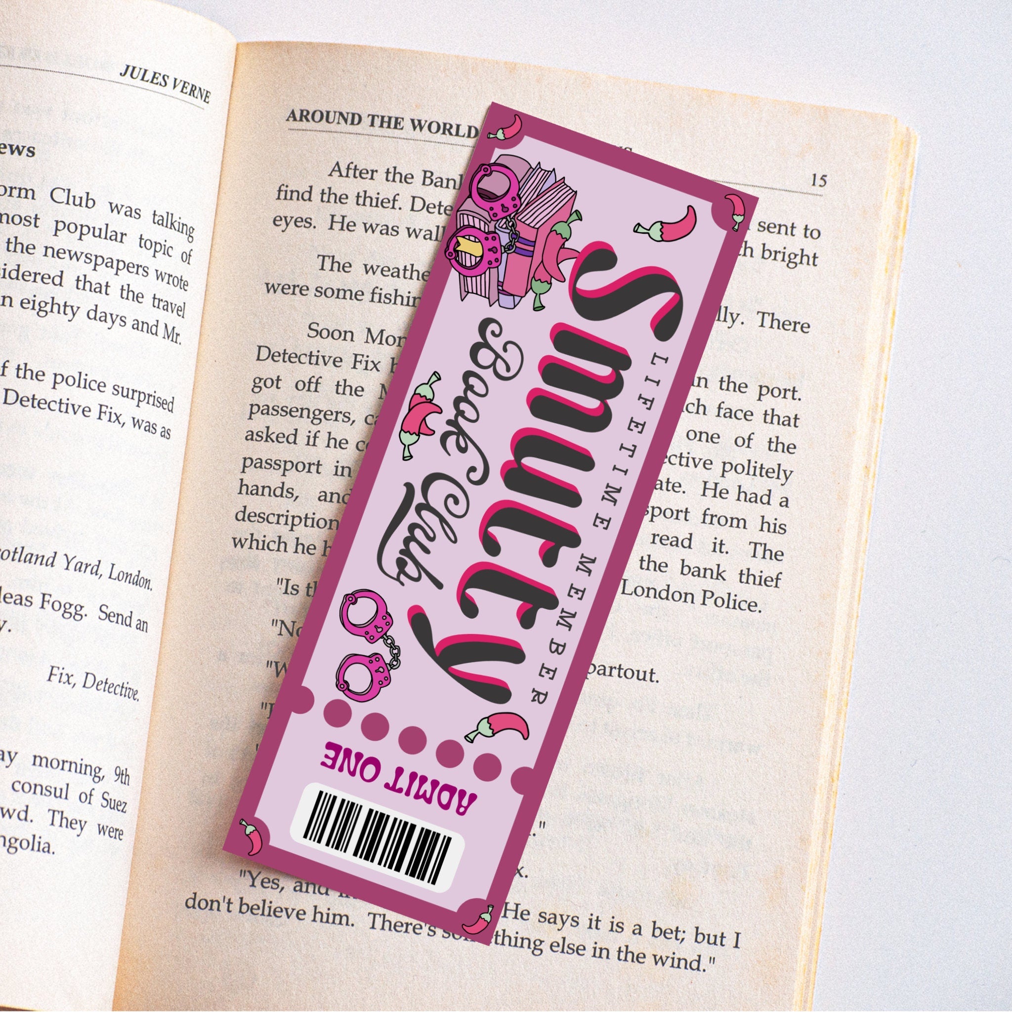 Cute Bookmark Set, Bookish Merch, Book Lover Gift, Gifts for Readers