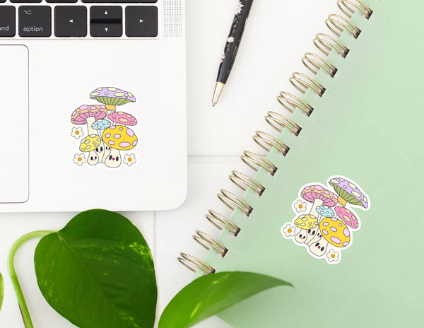 Kindle Sticker, Plant Stickers, Flower Stickers, Aesthetic Stickers, Laptop Decals