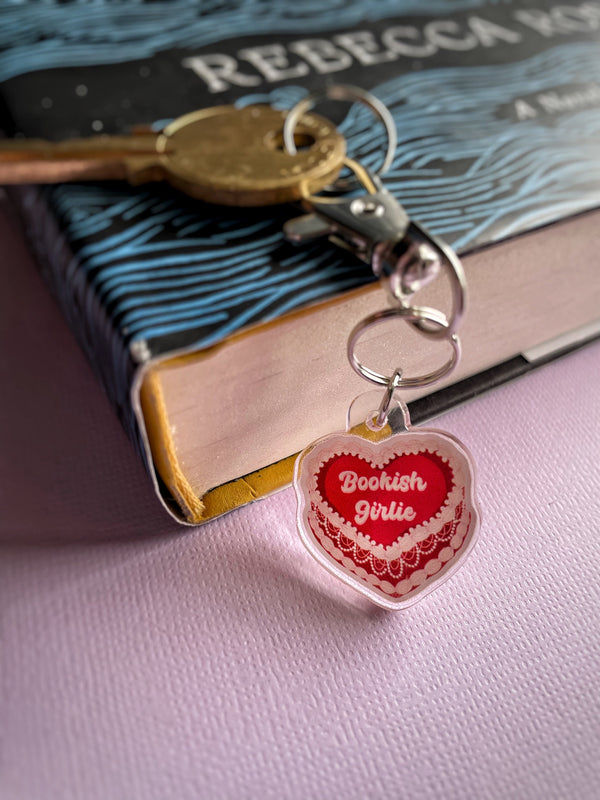 Bookish Keychain, Bookish Merch, Book Lover Gift, Bookish Gifts, Zipper Pull