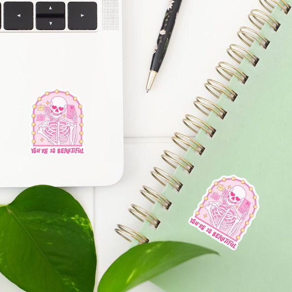 Cute Stickers, Laptop Decals, Aesthetic Stickers, Water Bottle Stickers