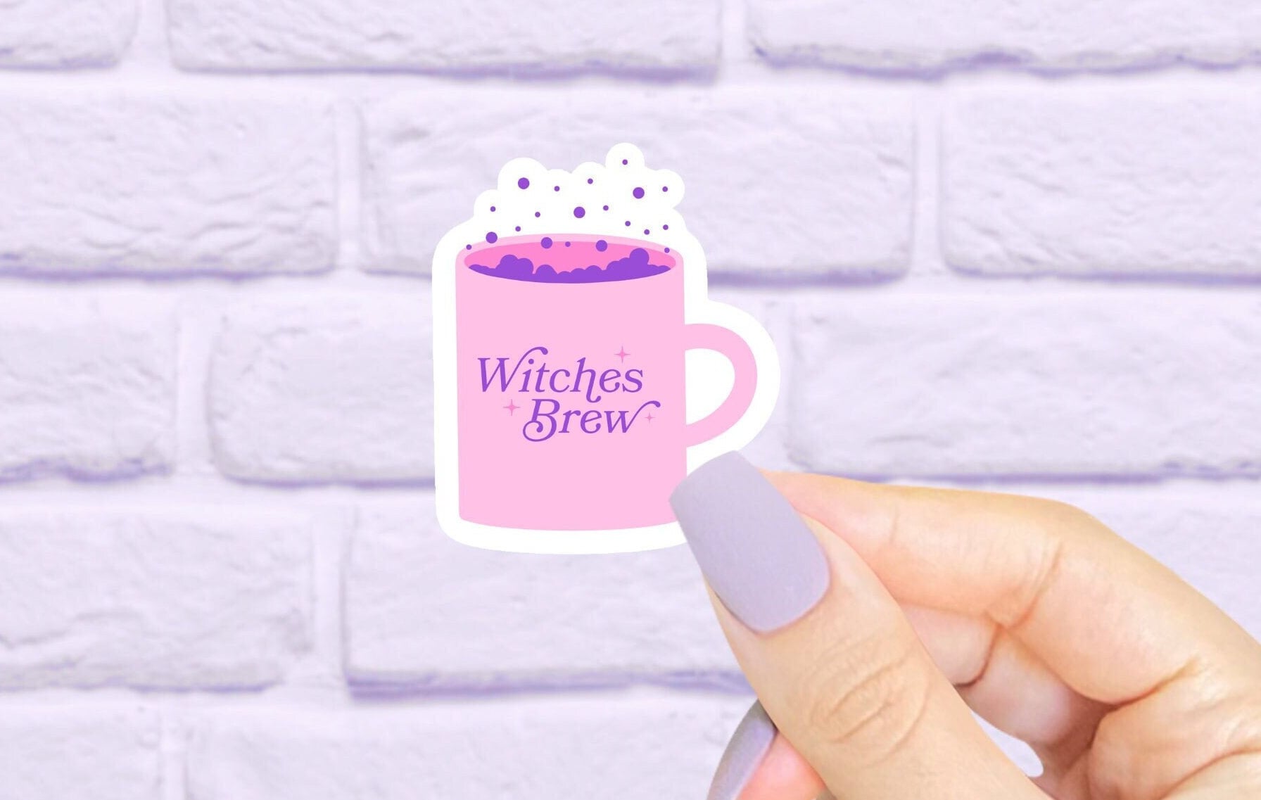 Witch's Brew Waterproof Sticker