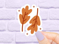 Fall Leaves Waterproof Sticker