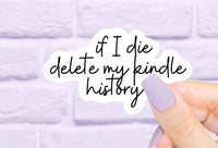 Book Stickers, Kindle Stickers, Bookish, Reading Stickers, Cute Stickers, Laptop Decals