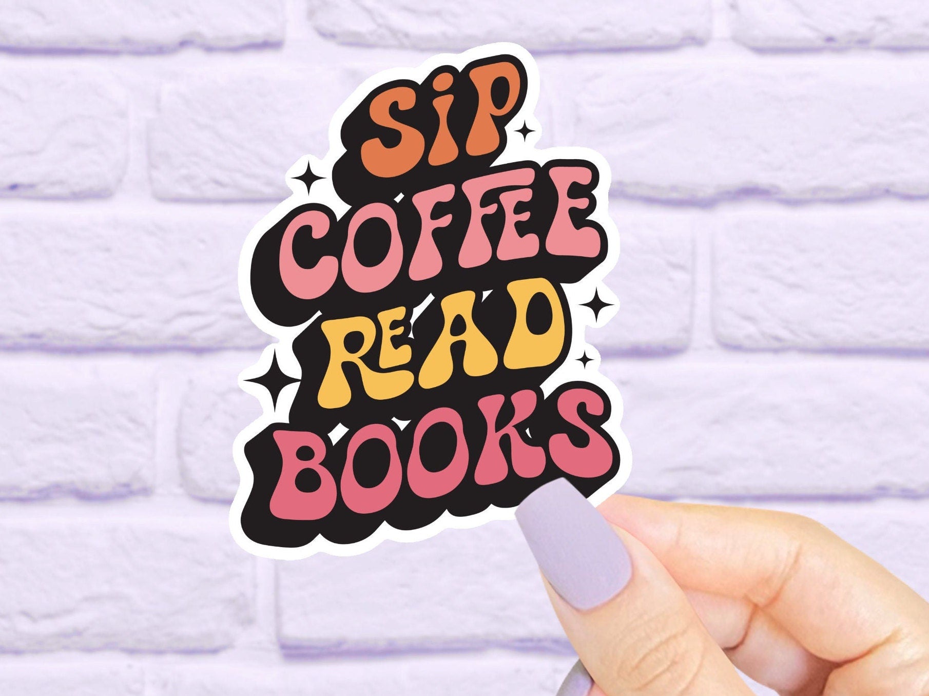 Kindle Stickers, Book Stickers, Coffee Stickers, Laptop Decals, Cute Stickers