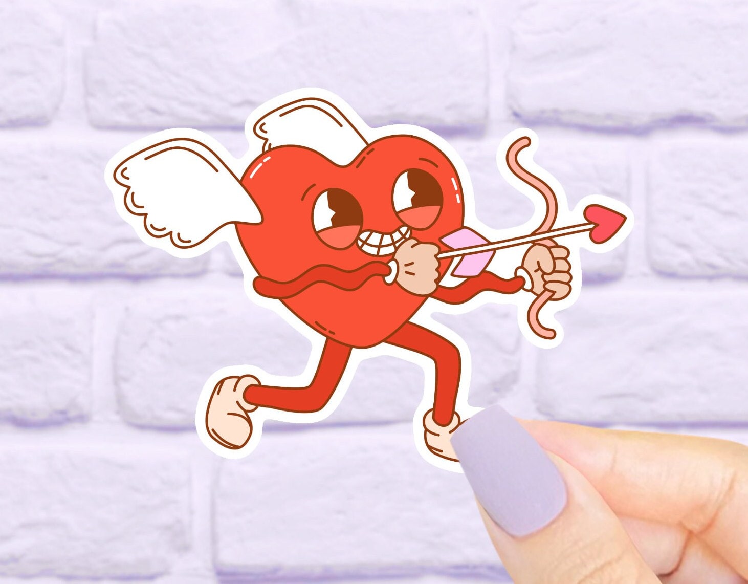 Valentine’s Day Sticker, Kindle Sticker, Computer Stickers, Cute Stickers, Waterproof, Laptop Decals