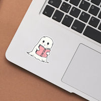 Reading Ghost Waterproof Sticker