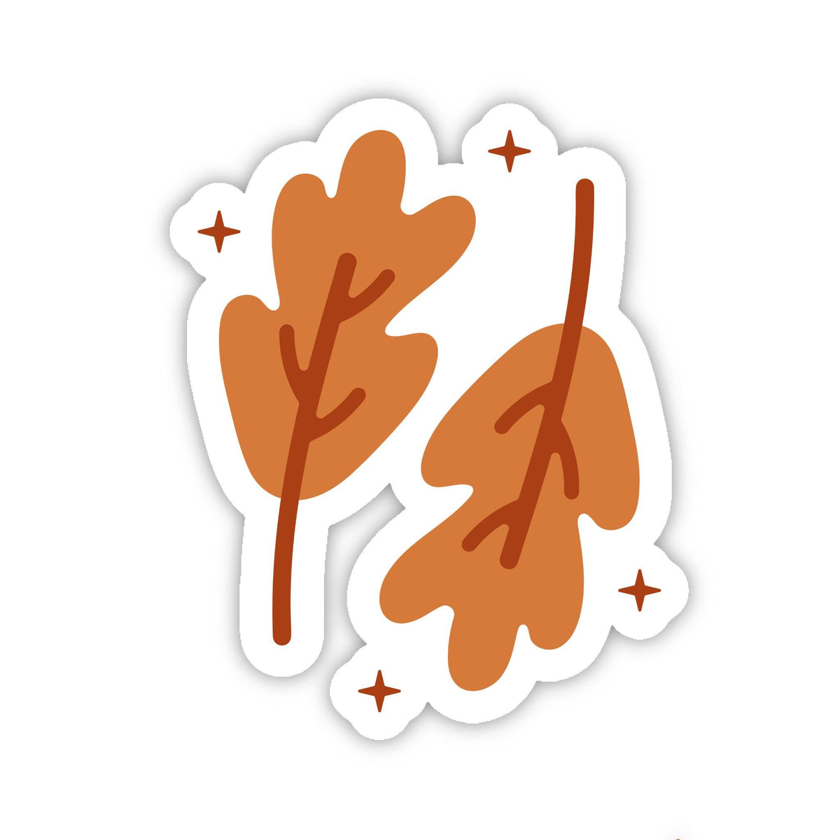 Fall Leaves Waterproof Sticker