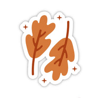 Fall Leaves Waterproof Sticker