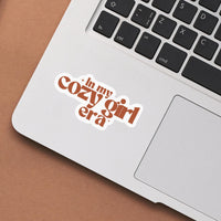 In My Cozy Girl Era Sticker, Kindle Sticker, Computer Stickers, Cute Stickers