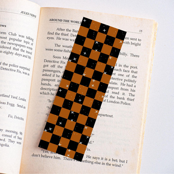 Cute Halloween Bookmark, Fall Bookmark, Bookish Merch, Book Lover Gift, Gifts for Readers