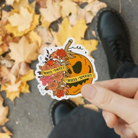 Sorta Sweet Sorta Spooky Waterproof Sticker