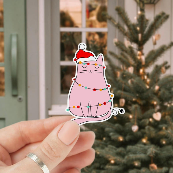 Christmas Stickers, Cat Stickers, Teacher Gifts, Cute Stickers, Kindle Stickers