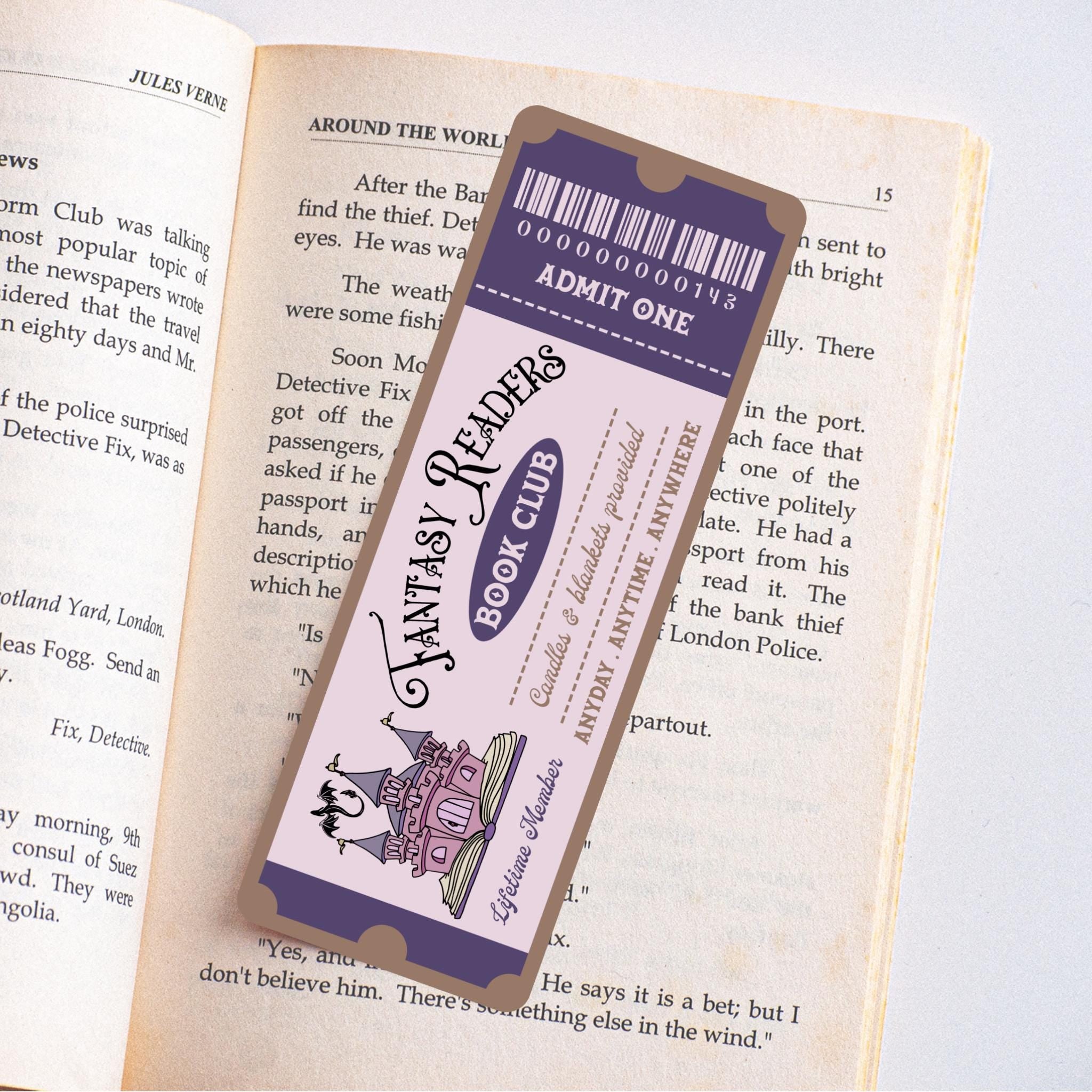 Cute Bookmark Set, Bookish Merch, Book Lover Gift, Gifts for Readers