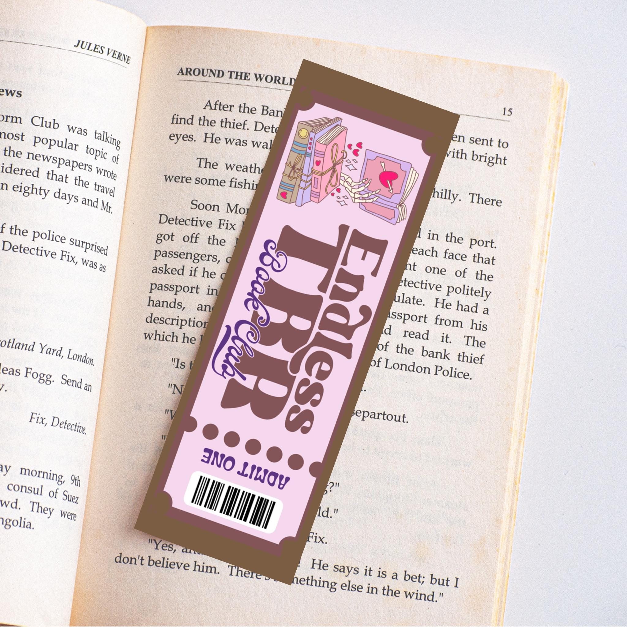 Cute Bookmark Set, Bookish Merch, Book Lover Gift, Gifts for Readers