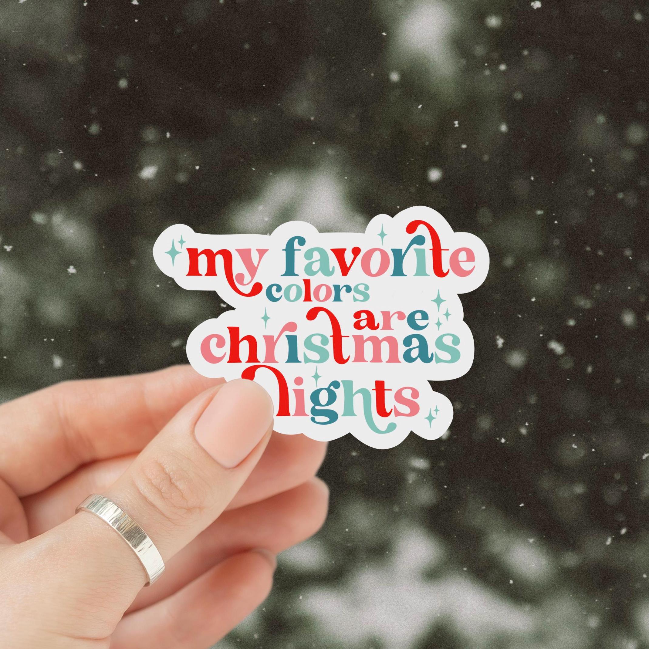 Christmas Stickers, Waterproof, Cute Stickers, Kindle Stickers 8.1 A2