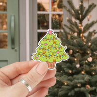 Christmas Stickers, Waterproof Stickers, Cute Stickers, Kindle Stickers