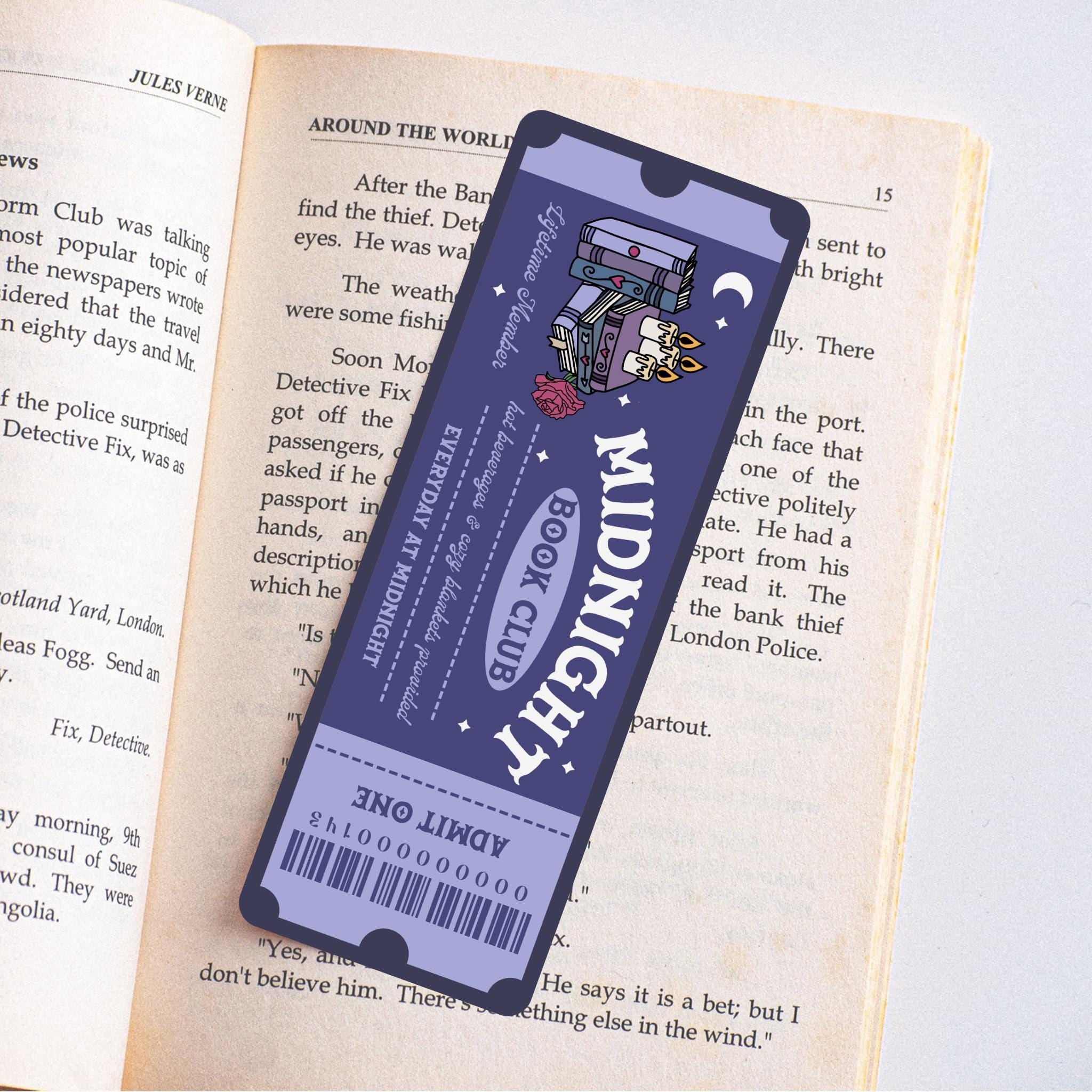 Cute Bookmark Set, Bookish Merch, Book Lover Gift, Gifts for Readers