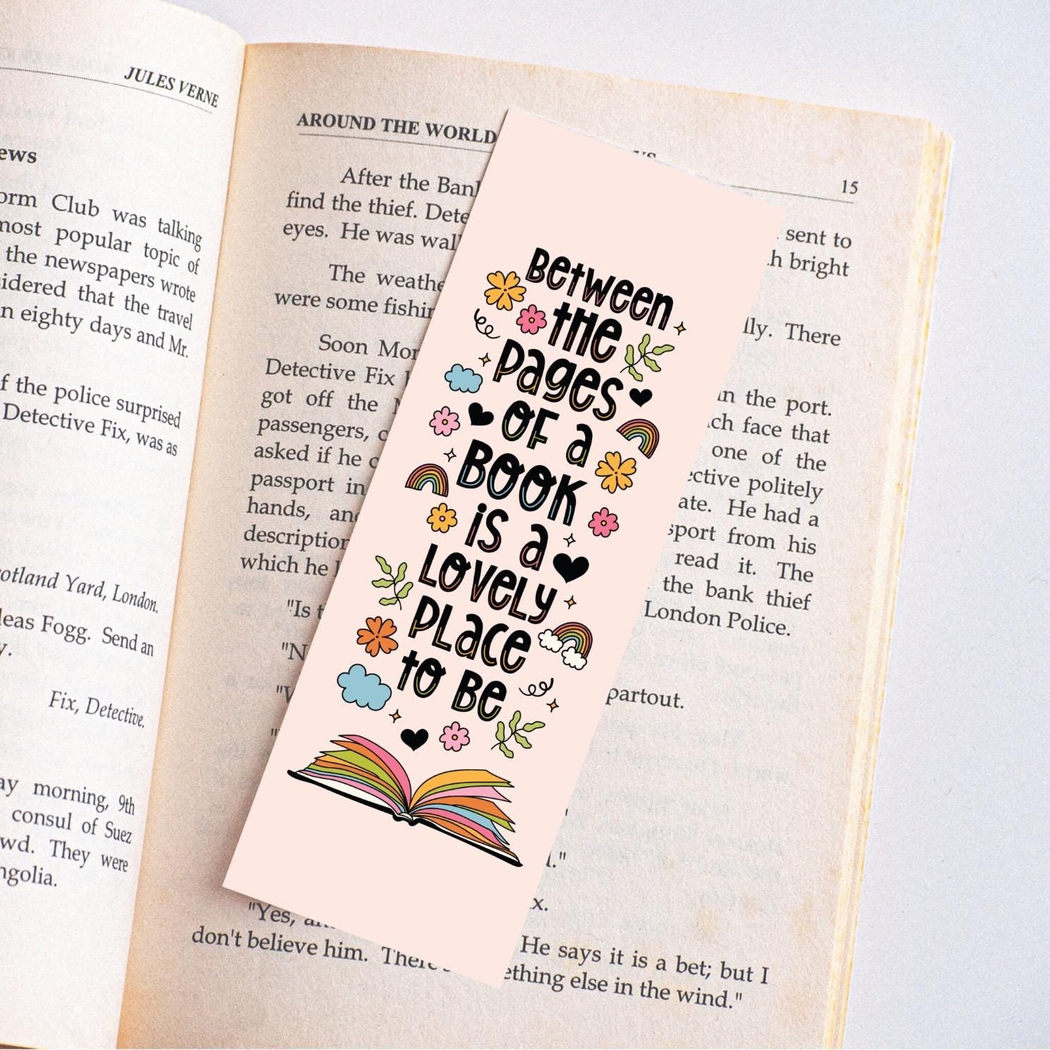 Cute Bookmark, Bookish Merch, Book Lover Gift, Gifts for Readers