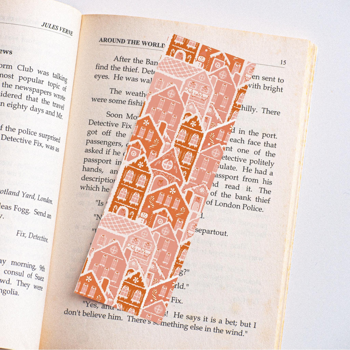 Christmas Christmas Bookmark, Cute Bookmark, Bookish Merch, Book Lover Gift, Gifts for Readers