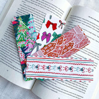 Christmas Christmas Bookmark, Cute Bookmark, Bookish Merch, Book Lover Gift, Gifts for Readers