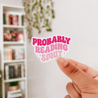 Book Stickers, Bookish Stickers, Reading Stickers, Laptop Stickers