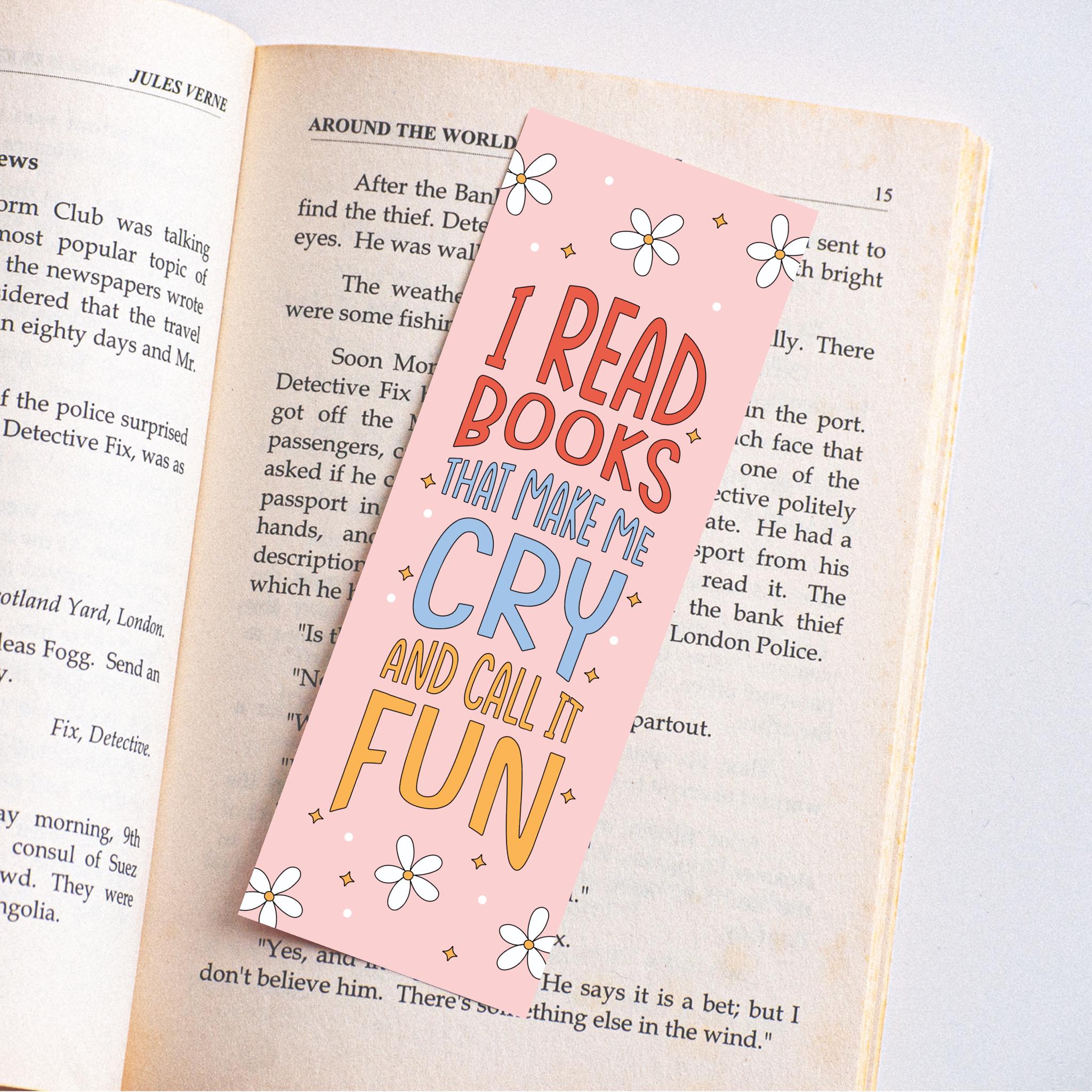 Cute Bookmark, Bookish Merch, Book Lover Gift, Gifts for Readers