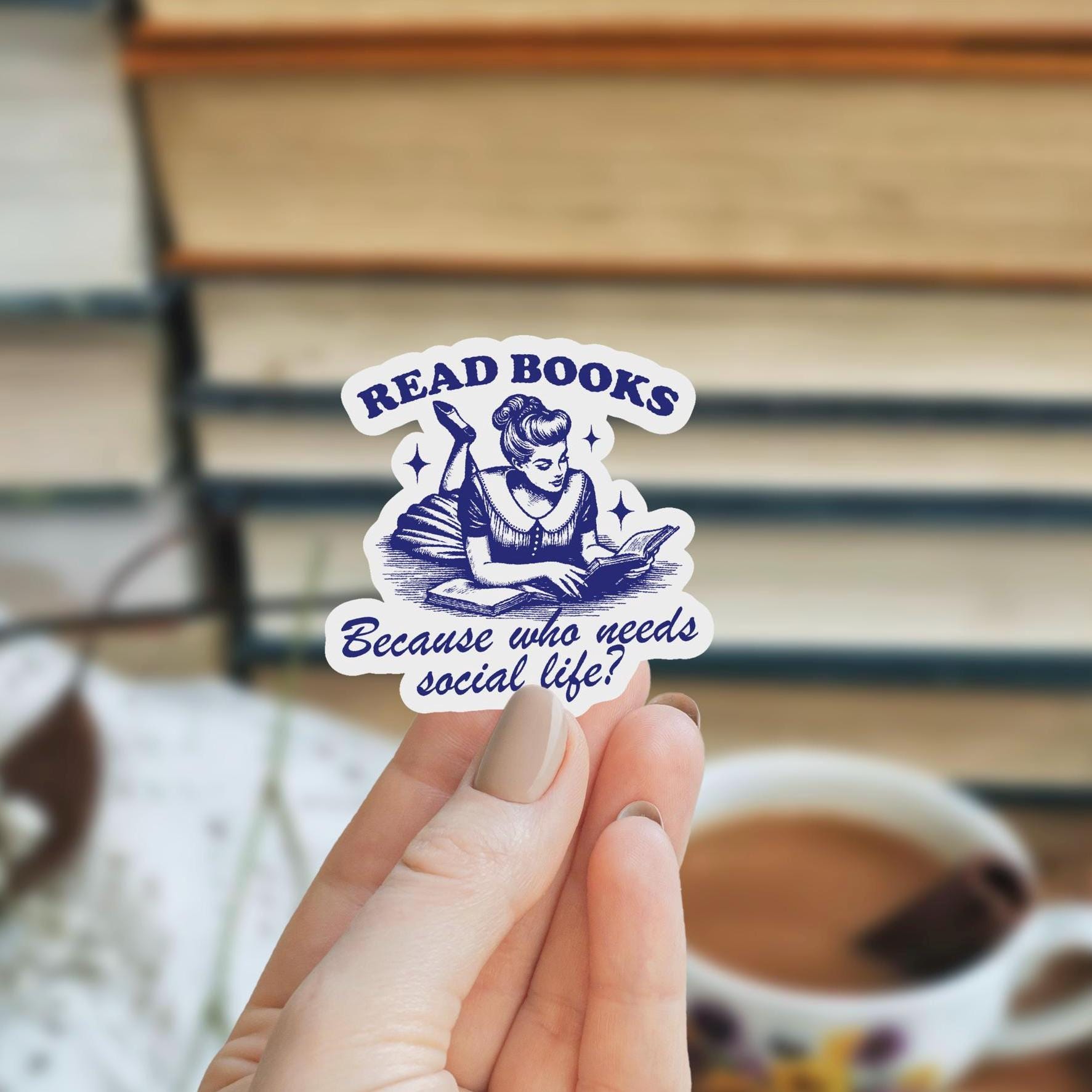 Book Stickers, Kindle Stickers, Bookish, Book Lover Gifts, Cute Stickers, Laptop Decals