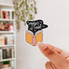 Book Stickers, Kindle Stickers, Reading Stickers, Cute Stickers, Waterproof