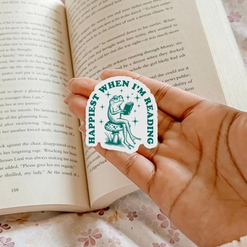 Kindle Stickers, Book Stickers, Bookish Stickers, Reading Stickers