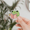 Don't Bug Me or I'll Eat You Frog Waterproof Sticker