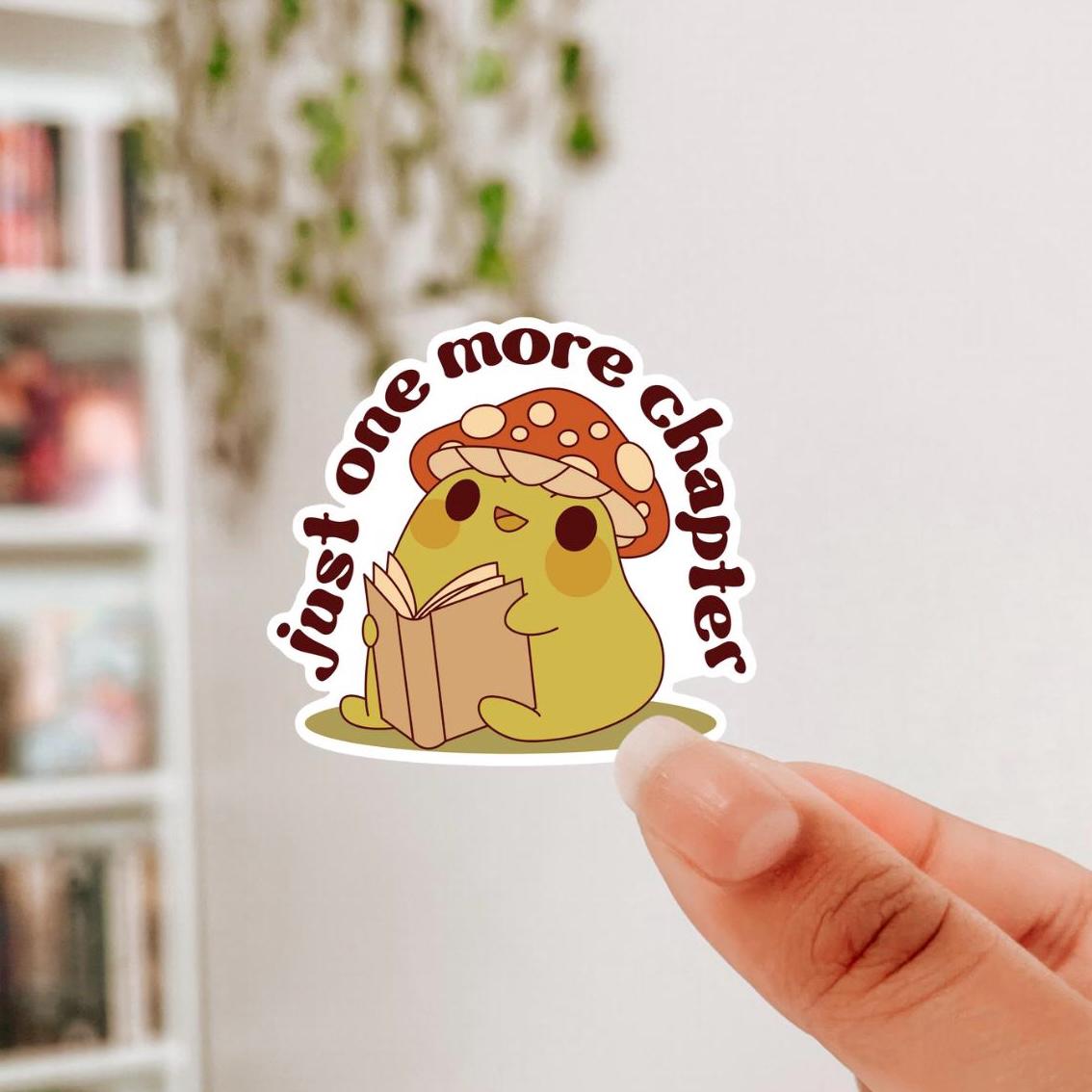 Book Stickers, Kindle Stickers, Reading Stickers, Cute Stickers, Waterproof