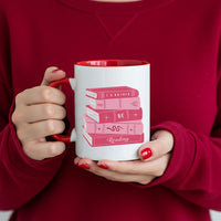 Red 11 Oz Mug, Book Mug, Bookish, Book Inspired, Teacher Mug, Teacher Gift