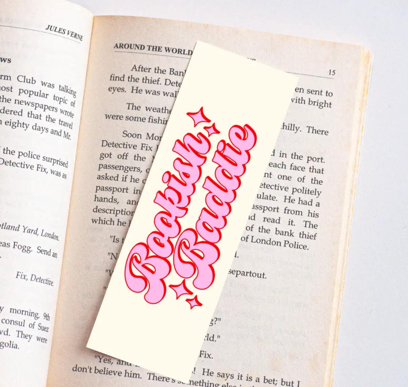 Cute Bookmark, Bookish Merch, Book Lover Gift, Gifts for Readers