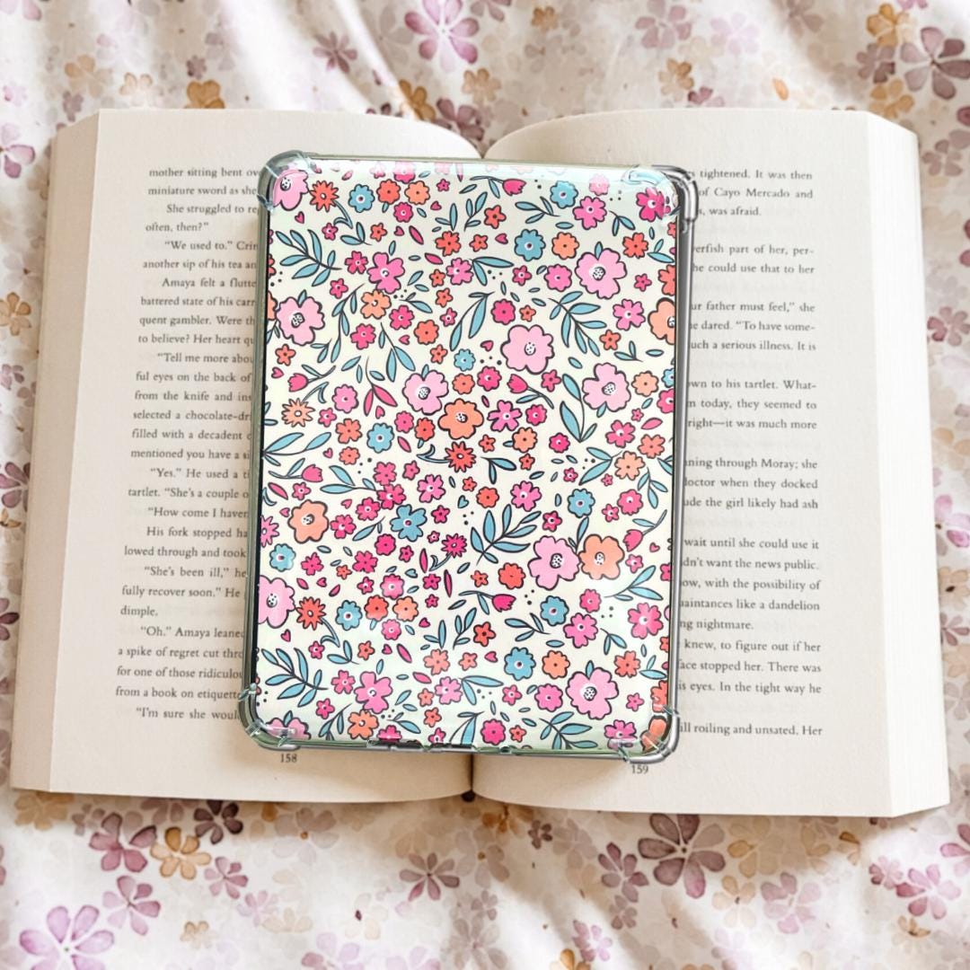 Vintage Floral Kindle Insert