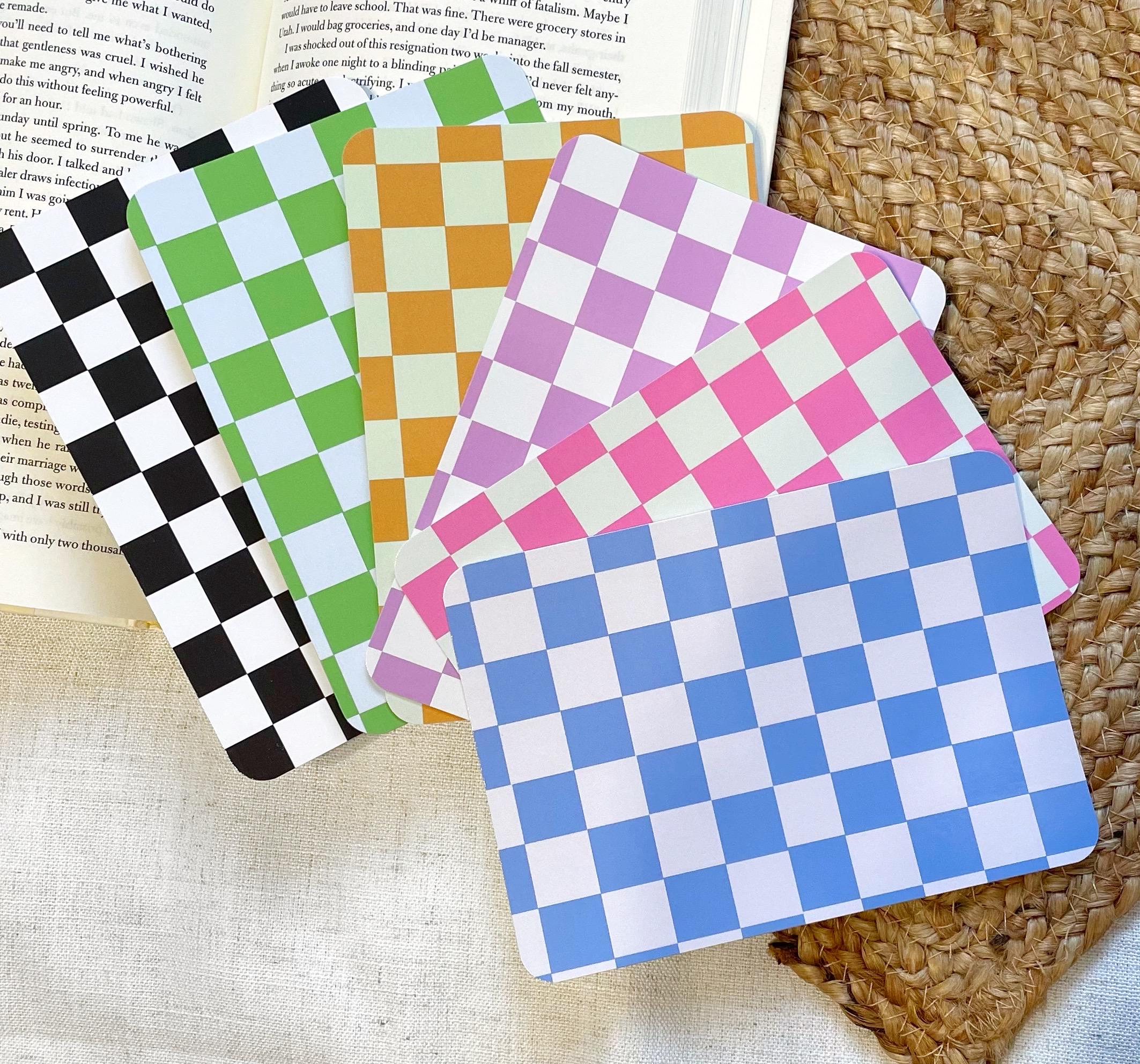 Checkered Kindle Inserts