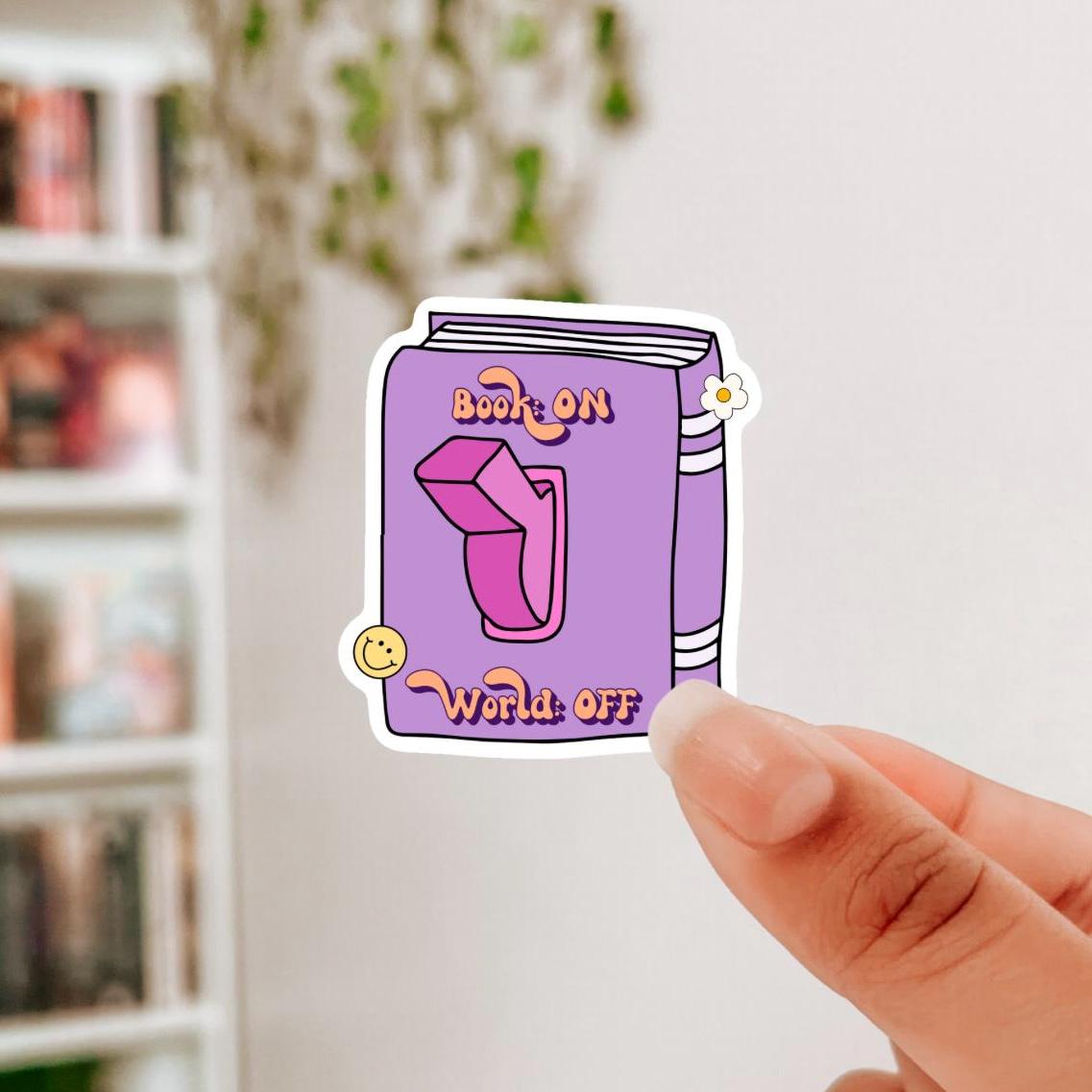 Book Stickers, Kindle Stickers, Bookish, Book Lover Gifts, Cute Stickers, reading Stickers